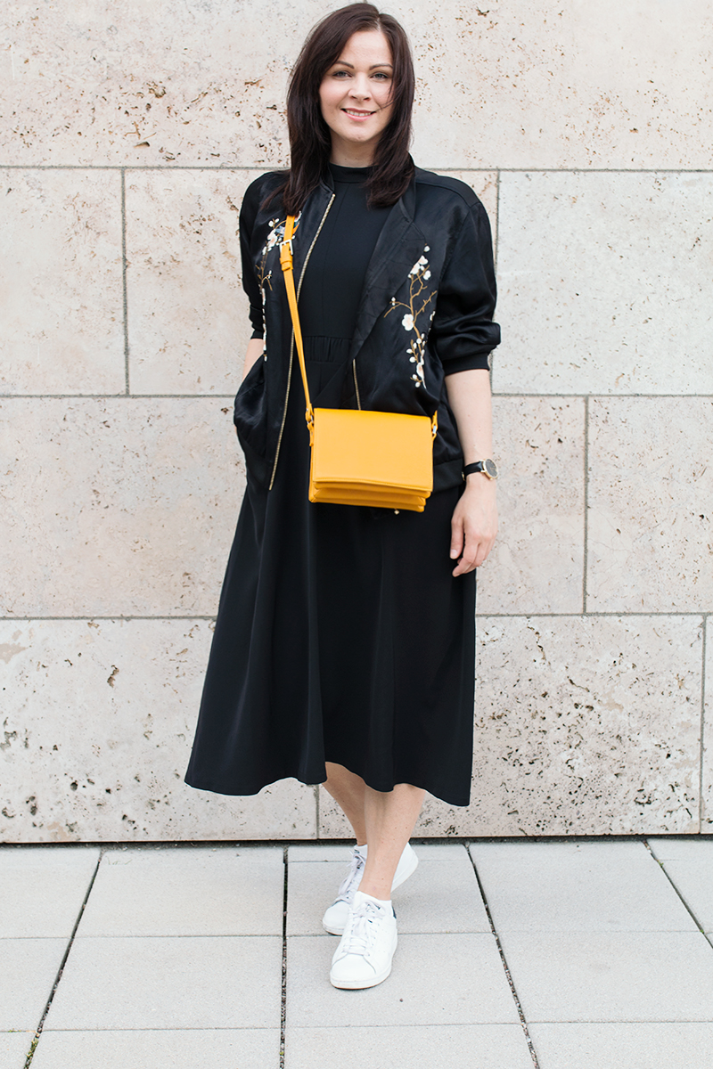 Mbfw Outfit 2 Mit Edited Kleid Adidas Stan Smith Und Gucci