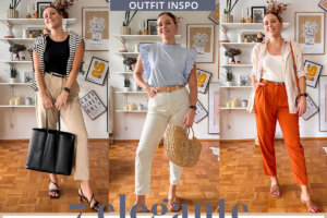 Auf dem Modeblog stelle ich euch 7 elegante Freizeit-Outfits für den Spätsommer und Herbst 2023 vor mit Fokus auf die Modetrends 2023.