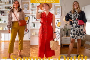 Auf dem Modeblog stelle ich euch 7 Sommer Outfit Ideen 2023 für Freizeit und Business vor mit Fokus auf die Modetrends 2023.