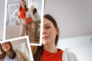 3 Outfit-Inspirationen für den Frühling 2024 stelle ich dir auf dem Modeblog vor. Von lässigen Alltagsstyles bis hin zu eleganten Styles ist alles dabei. (Valentino Rot, Trenchcoat stylen, Jeans Outfit) Klick dich in die Frühlingstrends 2024.